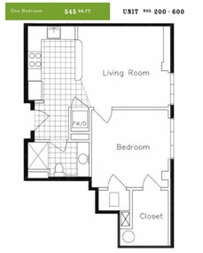 545 Sq Ft